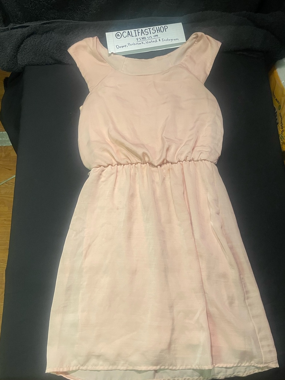 Charlotte Russe Light Pink Sleeveless Casual Dress